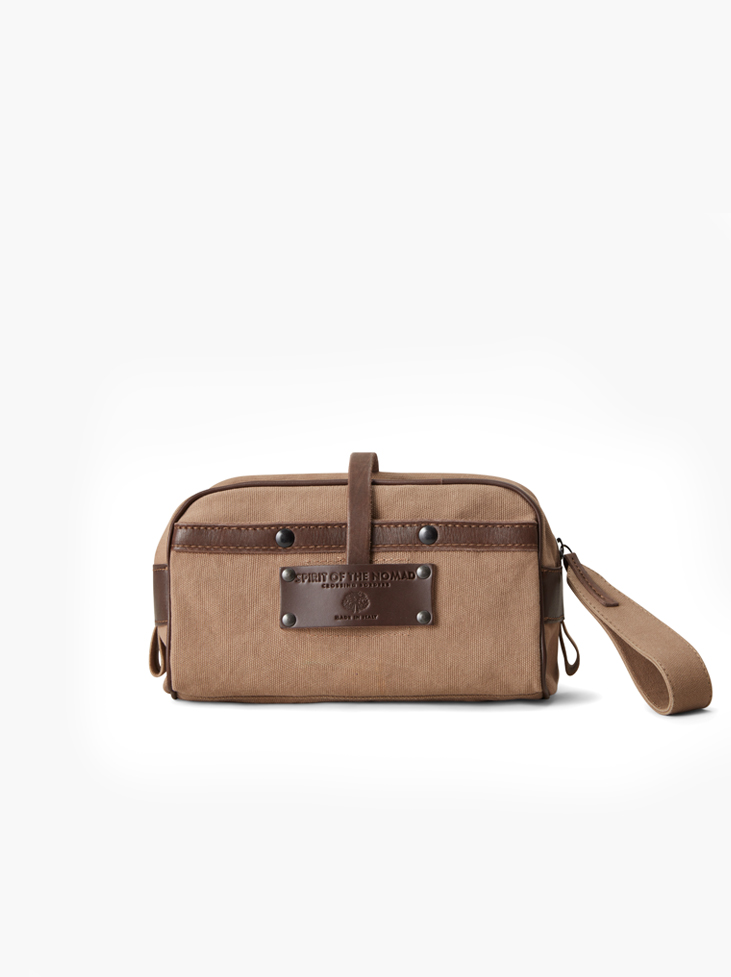 Nomad Toiletry Bag - Khaki i gruppen ACCESSOARER / Väskor hos Spirit of the Nomad International AB (1400001)