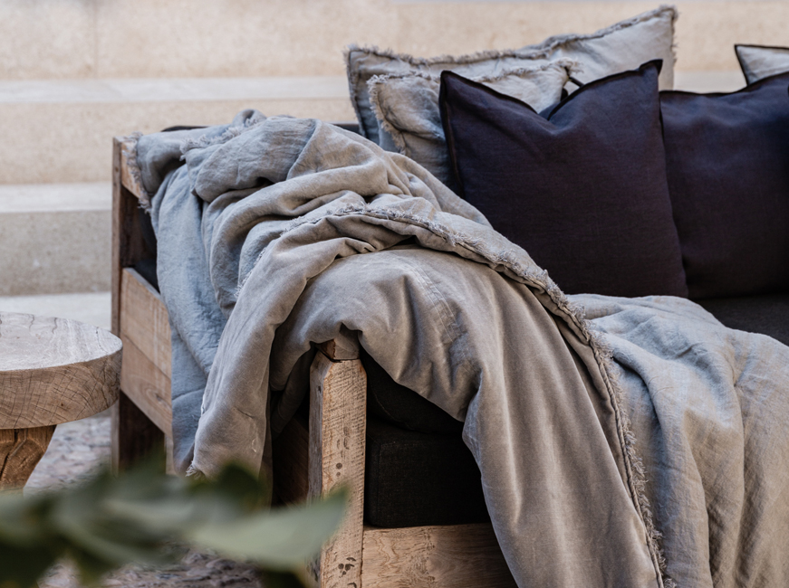 Bedspread - Stone Greige