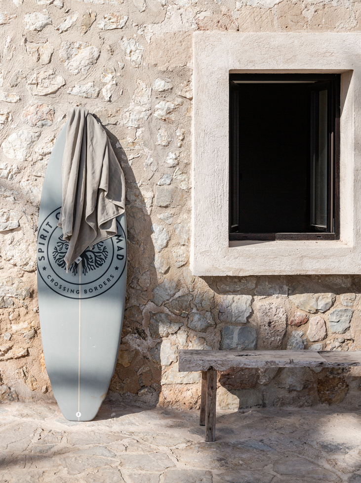 Spirit of the Nomad Beach Towel Desert Beige