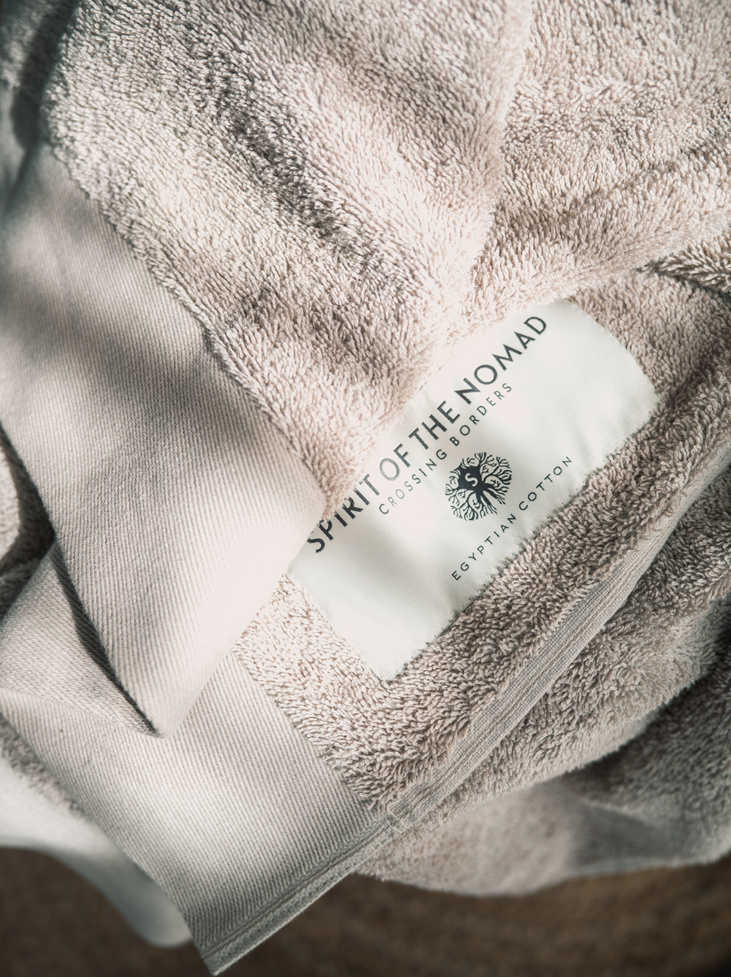 SPIRIT HANDDUK - Desert Beige