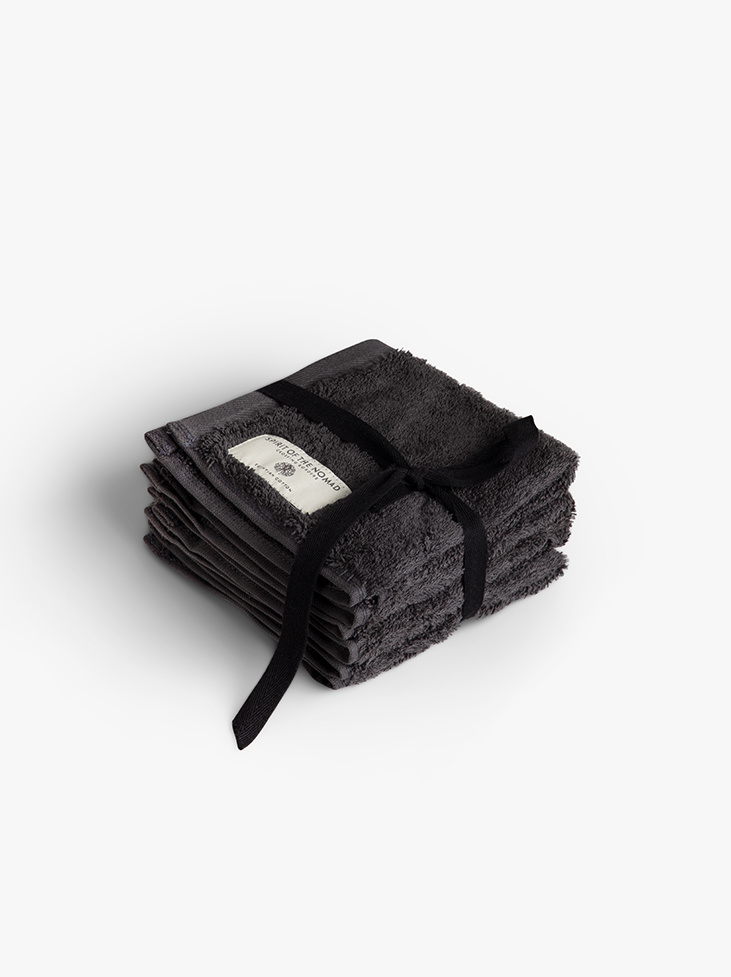 SPIRIT HANDDUKSSET LARGE - Lava Grey, Nordic