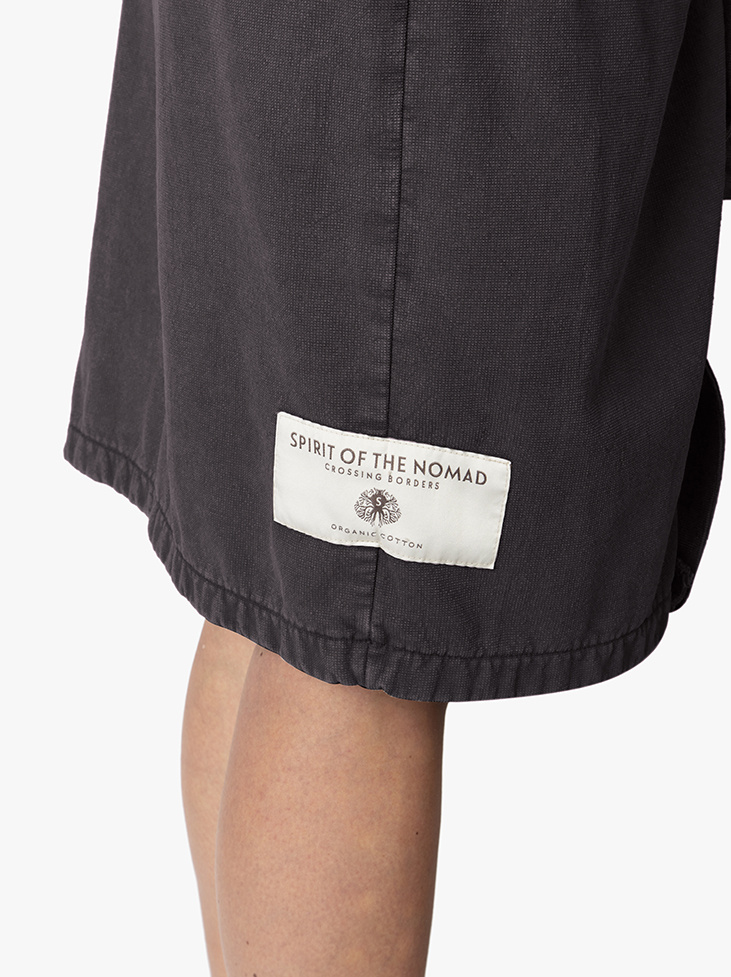 Spirit of the Nomad Badrock med huva Onyx Black